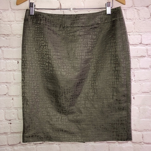 Armani Collezioni Textured Pencil Skirt